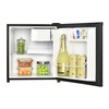 1.7 Cu. Ft. Mini Refrigerator with Chiller Compartment in Black