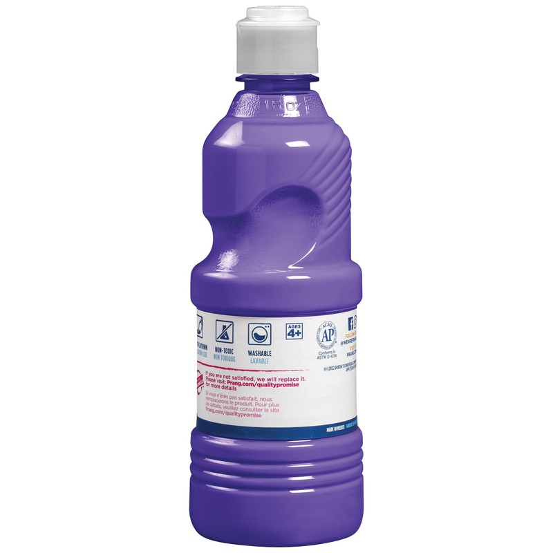 Prang Ready-to-Use Washable Tempera Paint, 16-Ounce Bottle, Violet (10706)