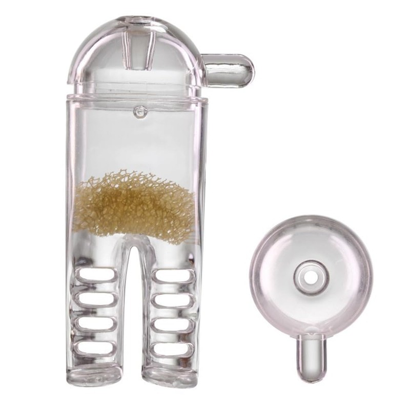 HIERYAN Planaria Trap Catch, Clear Trap Catcher for Cherry Shrimp