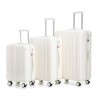20 24 28 3-Pcs ABS Spinner Wheel Luggage Set Luxury