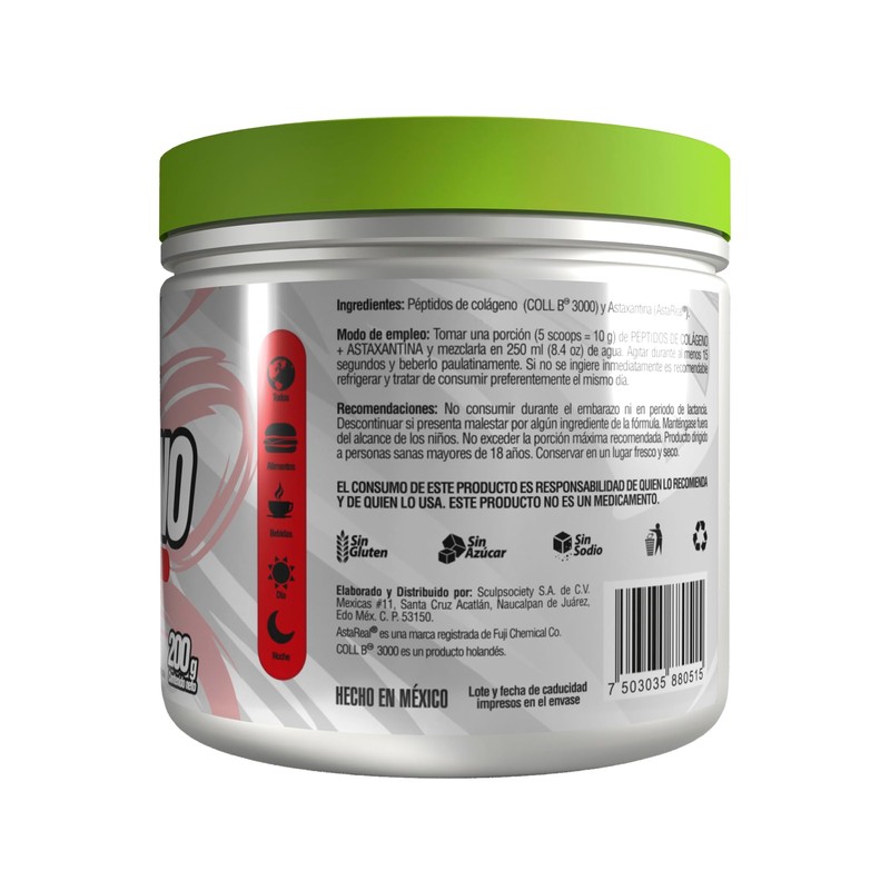 Colágeno Hidrolizado y Astaxantina FSB