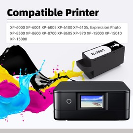 JoyPrinting 2X C13T366100 Kit Maintenance Box Compatible with T3661 XP-6000 XP-6001 XP-6005 XP-6100 XP-6105, Expression Photo XP-8500 XP-8600 XP-8700 XP-8605 XP-970 XP-15000 XP-15010 XP-15080 Printer
