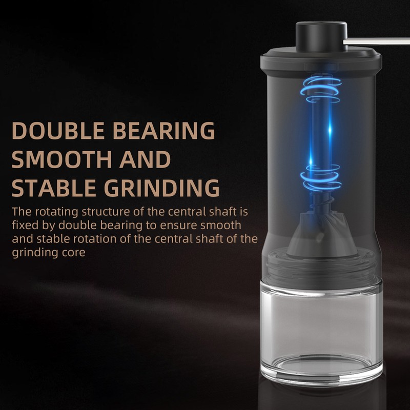 Manual Coffee Bean Grinder Capacity 25g with Ceramic Conical Burr