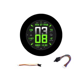 ESP32-S3 2.8inch Capacitive Touch Round Display Development Board Development Board, 480x480 Resolution IPS Display, 32-bit LX7 Dual-Core Processor, ESP32 with Display, Supports WFi & BLE