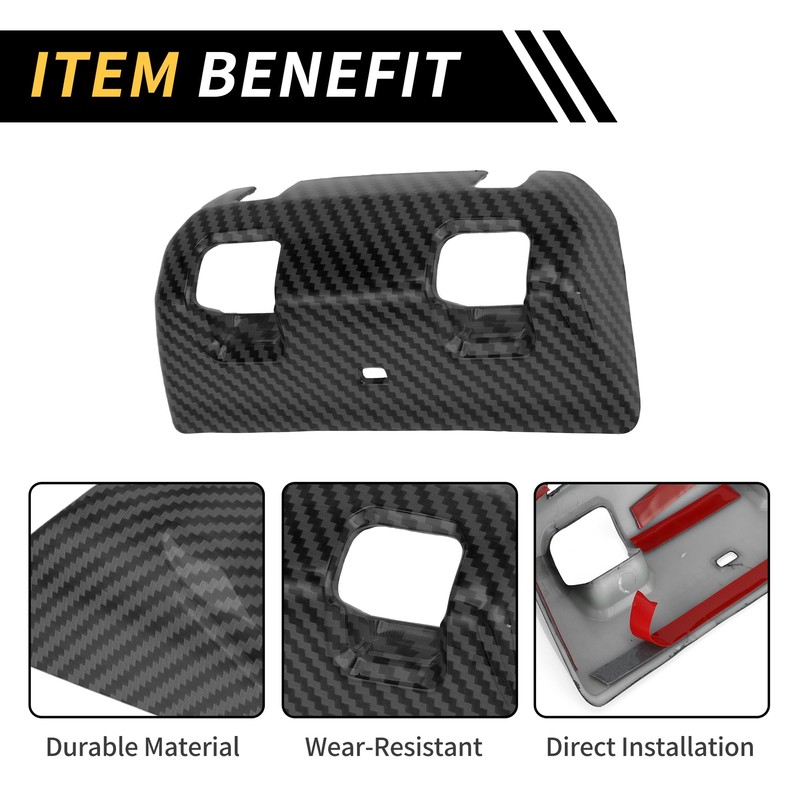 REPAIROCK Jeep 1pc Rear Window Switch Panel Trim Cover Rear