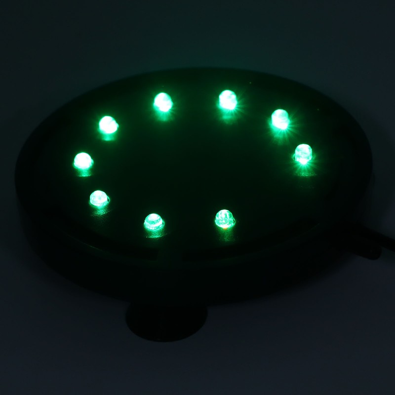 Aquarium LED Air Stone Fish Tank Bubbler Oxygen Diffuser with