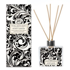 Michel Design Works Home Fragrance Reed Diffuser, Honey Almond (823182)
