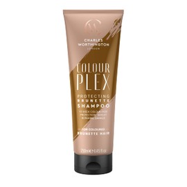 Charles Worthington ColourPlex Protecting Brunette Shampoo, Tone and Protect Colour, Toner for Brown Hair, Salon Shampoo for Brunettes, 250 ml