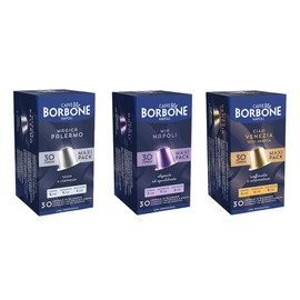 Caffè Borbone Variety Pack Aluminum Capsules Compatible with Nespresso Original Machines, Medium Roast, 100 Count