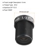 sourcing map 6mm CCTV Camera Lens 1080P F2.0 FPV Wide