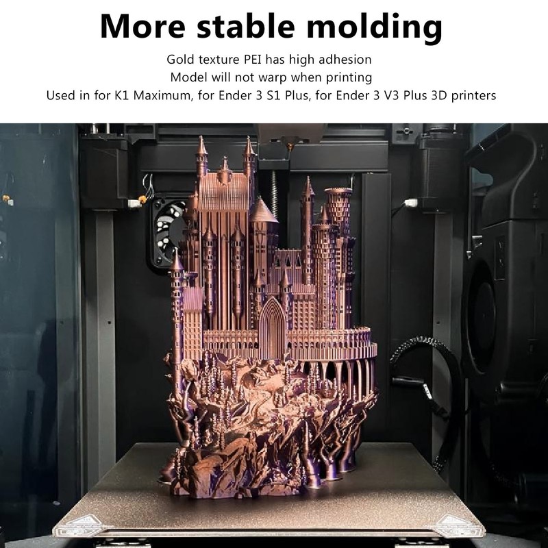 Double Side Texture PEI Build Plate Spring Steel Sheet 310x315MM