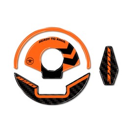 labelbike - 3D Stickers Decorations and Protections of Motorcycle Tank Cap Compatible with KTM 990 Duke 2024-2025
