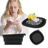 Ice Face Bowl | Foldable Face Ice Bowl with Built-in