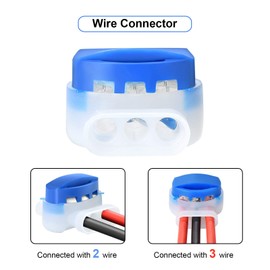 VABNEER Cable Connector with Gel-Filled, 3 Wire Connectors (30)