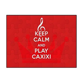 Makoroni - Keep Calm and Play CAXIXI - Jigsaw Puzzle 30 pcs, DesN99