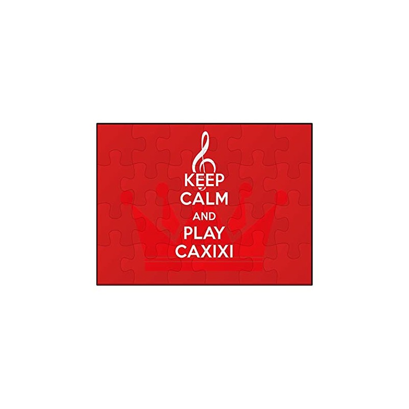 Makoroni - Keep Calm and Play CAXIXI - Jigsaw Puzzle