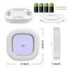 WhitePoplar Motion Sensor Ceiling Light Battery Operated, Wireless Motion Activated