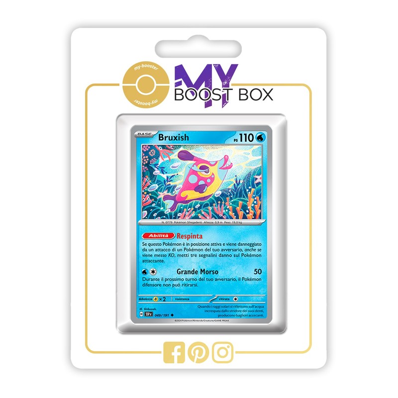my-booster Pokémon Company SV08-ITA24-MB-049, Multi-Colour