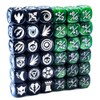 36pcs 12MM Abilities Keywords Counter Dice MTG Dice 1/+1 Counters