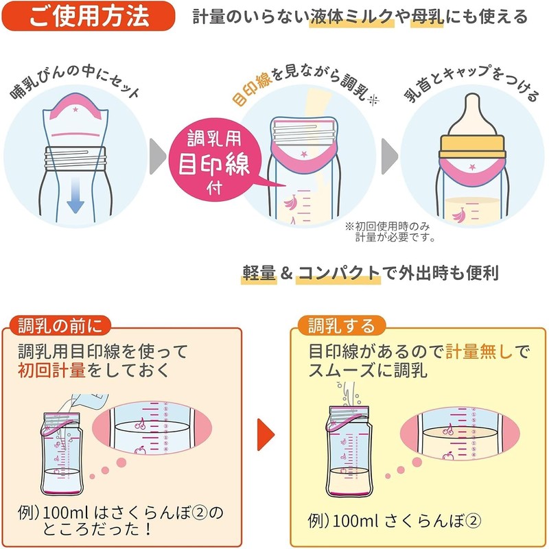 Kaneson Bottle Inner Bags (20 Pieces), Includes Marking Line for