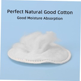 Baluue 3sets Makeup Remover Pads Round Cosmetic Pads Daily Use Face Compact Makeup Removal Cloths Travel Size 100pcs*3