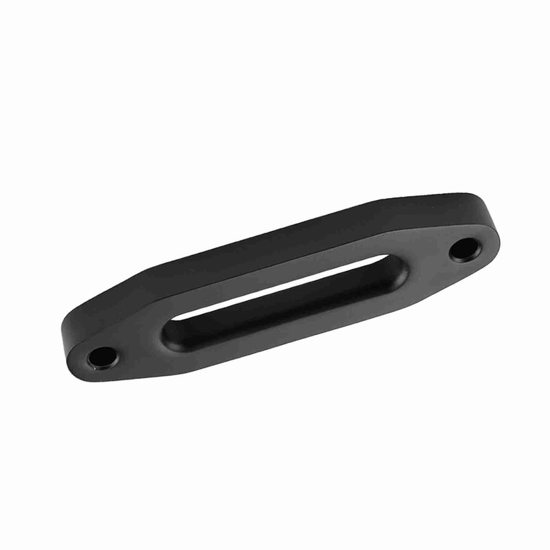 6inch Black Aluminum Hawse Fairlead for Synthetic Winch Rope Cable