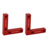 90 Degree Positioning Square 100x100mm Right Angle Clamp Aluminum Alloy