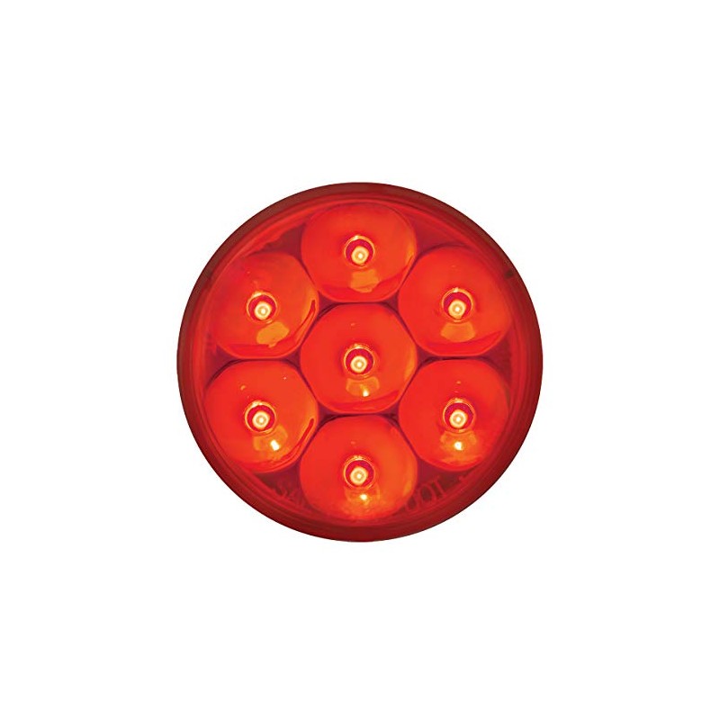 Grand General 76587 Light (2.5" Low Profile Pearl Red 7