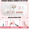 Relaxweex Pink Scalloped Duplex Outlet Covers Wall Plate Room Decor