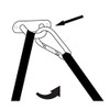 '"Professional II by Eckla Bicycle WALL HOLDER – MADE IN
