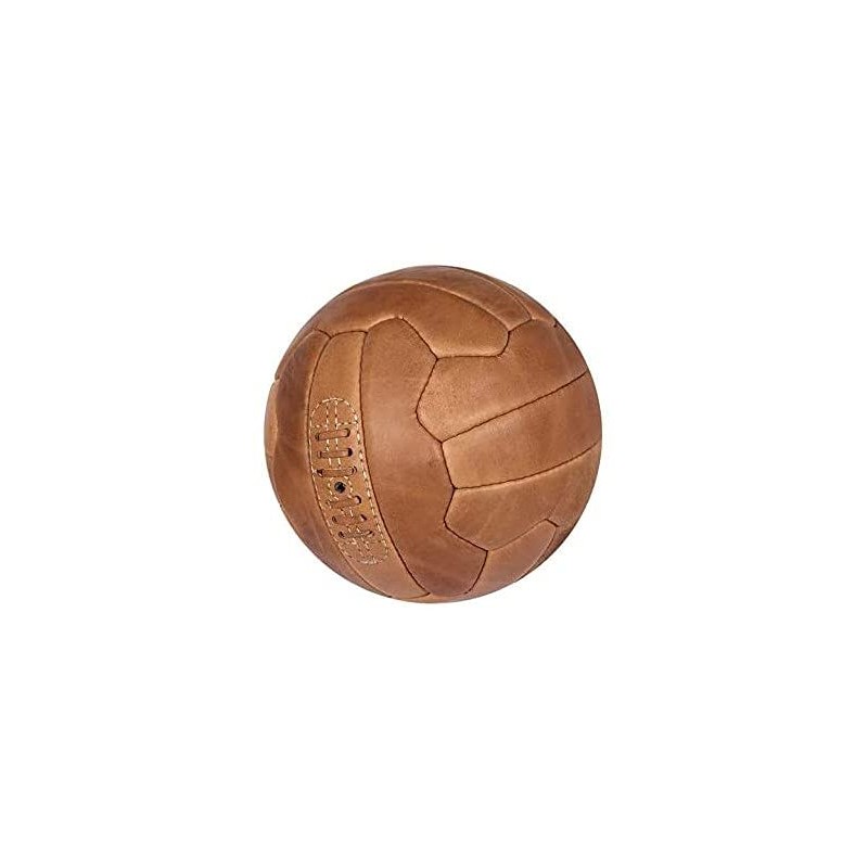 Bushi Vintage Antique Leather Football Size 5 Tan