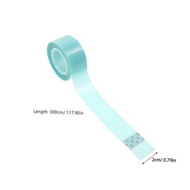 minkissy 2 Pcs Wig Tools Double Side Tape Double Sided Tape Invisible Tape Under Eye Concealer Clear Extension Cord Waterproof Tape Clear Duct Tape 2 Sided Tape Hair Barrettes Pu Sky-Blue