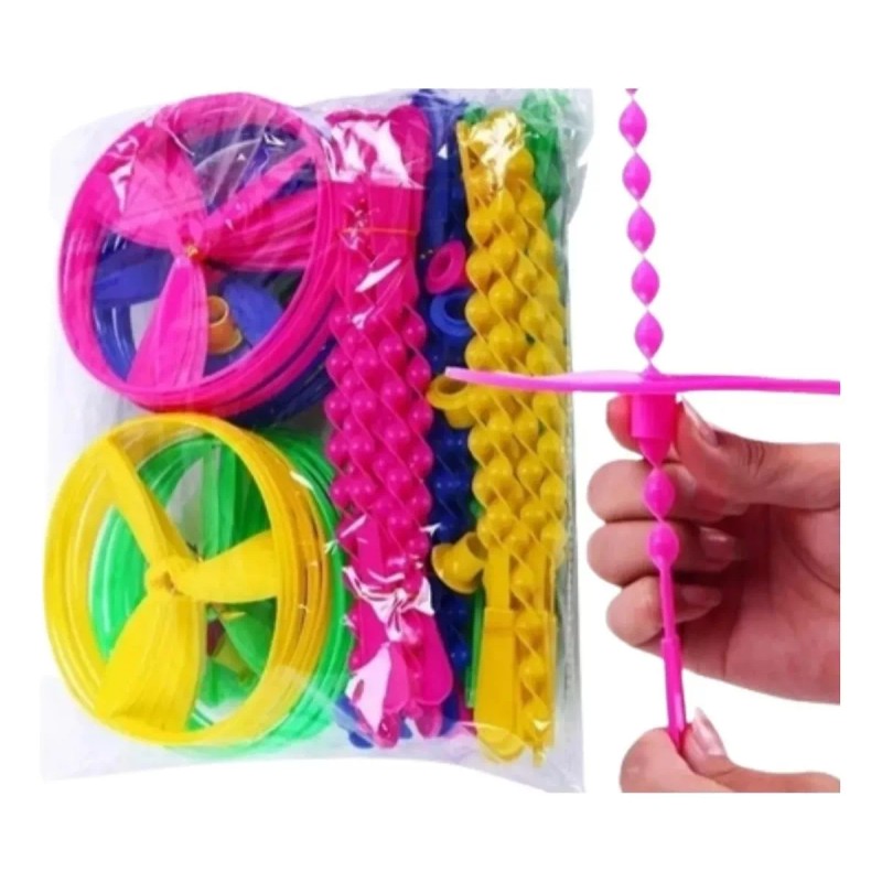 KFMX 40 Helice Juguete Economico Piñata Fiesta Cumple Bolo Regalo