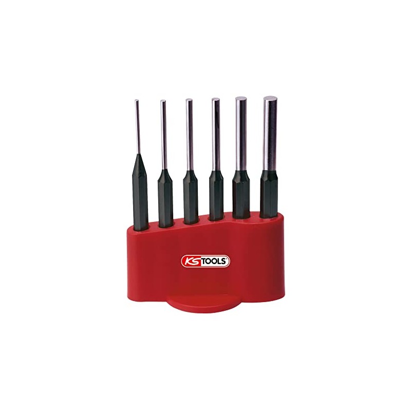 KS Tools 156.0200 Octagonal Pin Punch Set 3/4 / 5/6