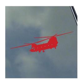 CH-47 Chinook Pilot Crew Side Vinyl Sticker Decal Army Transport Vietnam Desert Storm Veteran