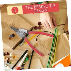 Operitacx 3Stücke Teiliges DIY Zangen Mit Spitzzange Und Kombizange Hochwertige Für Schmuckherstellung Und Bastelprojekte Für Papier Und Drahtarbeiten