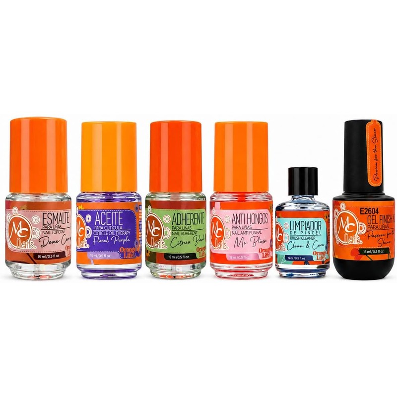 Kit básico de preparación y acabado de uñas – 6