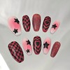 [M;H #] Rockstar handmade nail tips - Enter Owen Lake
