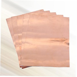 Vaguelly 5 Pcs Conductive Paper Leaves Appendix Electrical Repair Accessory Clockwork Guitar Electric Interference Sheiding Paper Copper foil Paper Copper Foil Paper Guitar