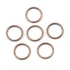 HDSupplies - 200 anillos de 4 mm, cobre envejecido, calibre