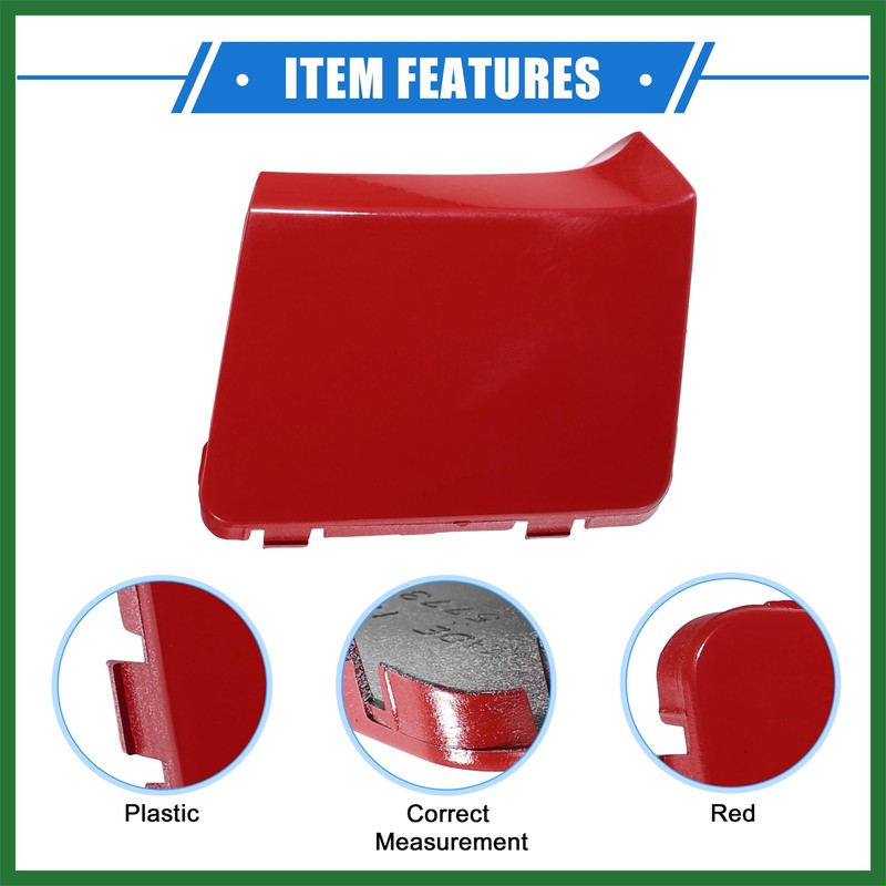Motoforti Car Towing Tow Eye Hook Cover Cap Compatible for