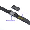 BAIWOAK 25mm Side Buckles 25mm Wide 2 Pack Double Adjustable