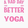 CafePress Meditation A Bad Day Can Be Better Greeting Cards