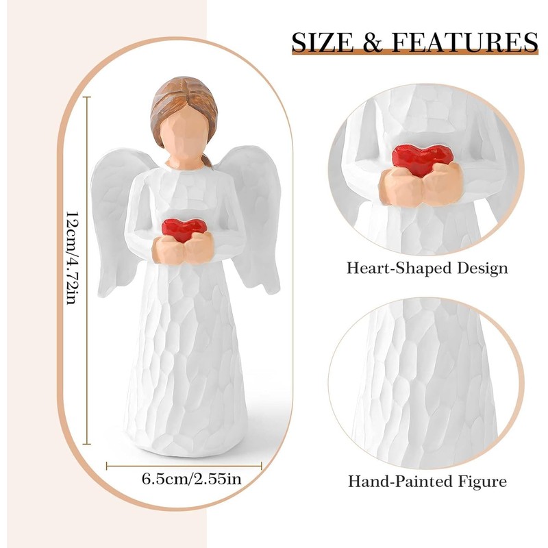 LAGAHS Angel Figurines for Women, Guardian Angel Statues and Figurines,