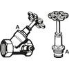 Cornat T571431 Bonnet with Hand Wheel for Angled Seat Valve,