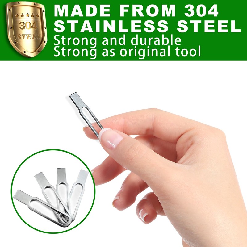 Aieted 4 Pack Blink Doorbell Key Replacement Tool,Blink Doorbell Opening