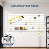 Neoaider Slatwall Panel 4 FT x 2 FT, Interlocking Slat