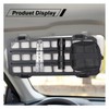 UHANBUT Vehicle Rigid MOLLE Panel, Car Sun Visor Organizer Tactical
