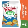 Sensible Portions Veggie Wavy Chips, Sea Salt Flavor, Gluten-Free Chips,