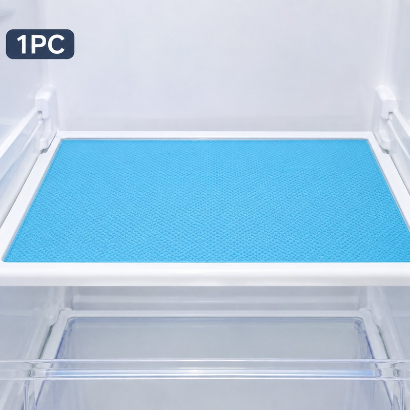EVA Refrigerator Shelf Liners 29 × 44 cm, Washable Waterproof